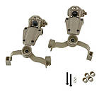 Кріплення на шолом каску Чебурашка для навушників Walkers Razor Slim, Sand (WYS0206), фото 2