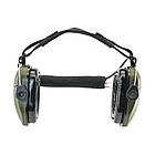 Активні навушники Walker's Razor Slim (оригінал) + кріплення заднє наголов'я під шолом, фото 7