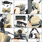 Кріплення із заднім наголов'ям для навушників 3M Peltor COMTAC II, III, XPI, V, фото 6