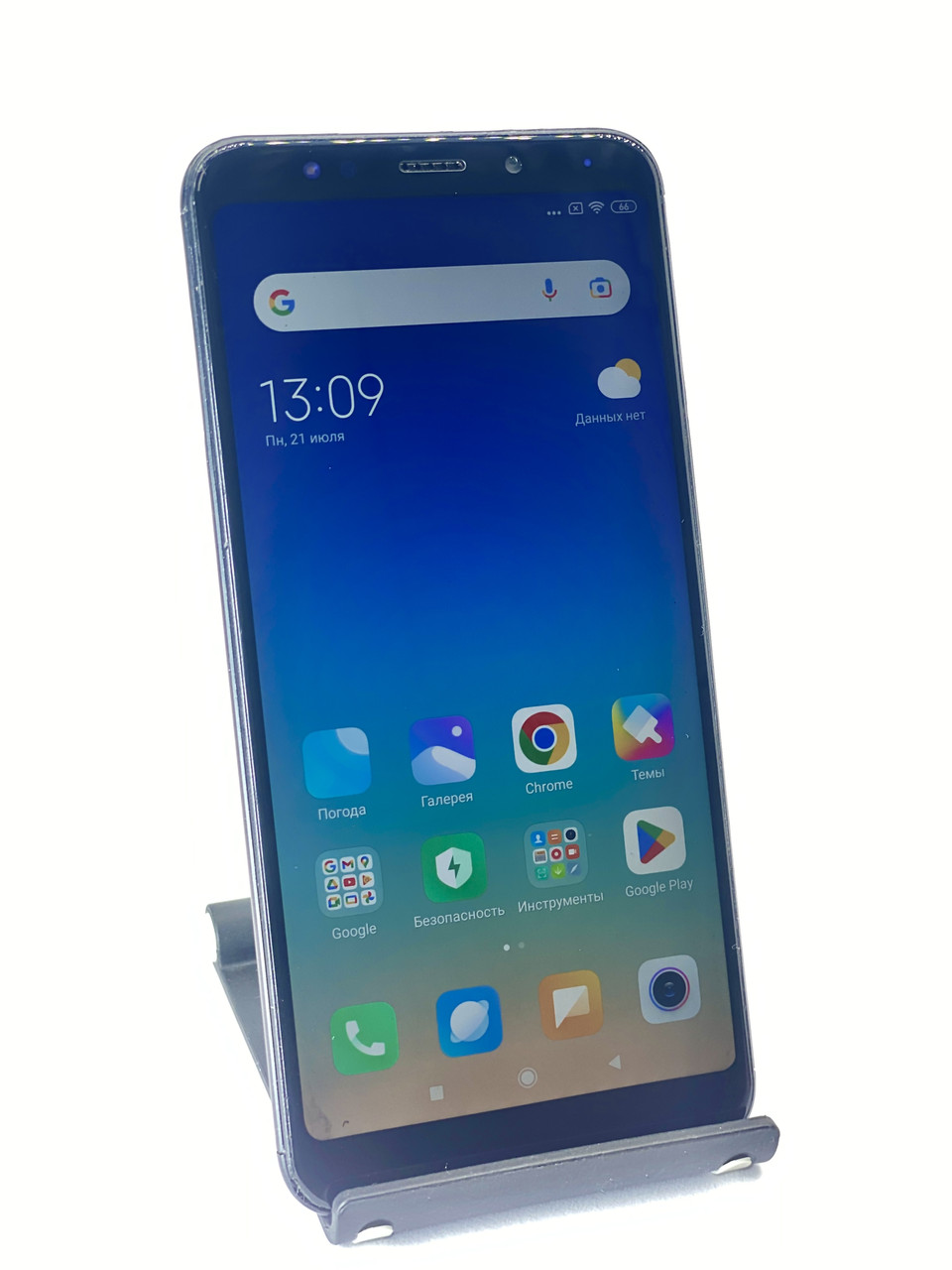 Смартфон Redmi 5 Plus 4/64 GB, черный, в удовлетворительном состоянии, б/у