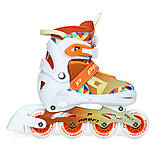 Ролики Prof1 розсувні (35-38) A4156-M-OR, фото 3