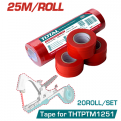 Лента для подвязки TOTAL THTPTM1251T 25м