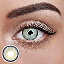 Сірі лінзи з діоптріями - Софт Грей | контактні лінзи для поганого зору | Натуральні-Природні | Оптичні лінзи, фото 2