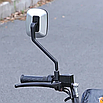 Дзеркала на скутер, мотоцикл 2 шт, забезпечують широкий кут огляду та обертаються на 360°, фото 5