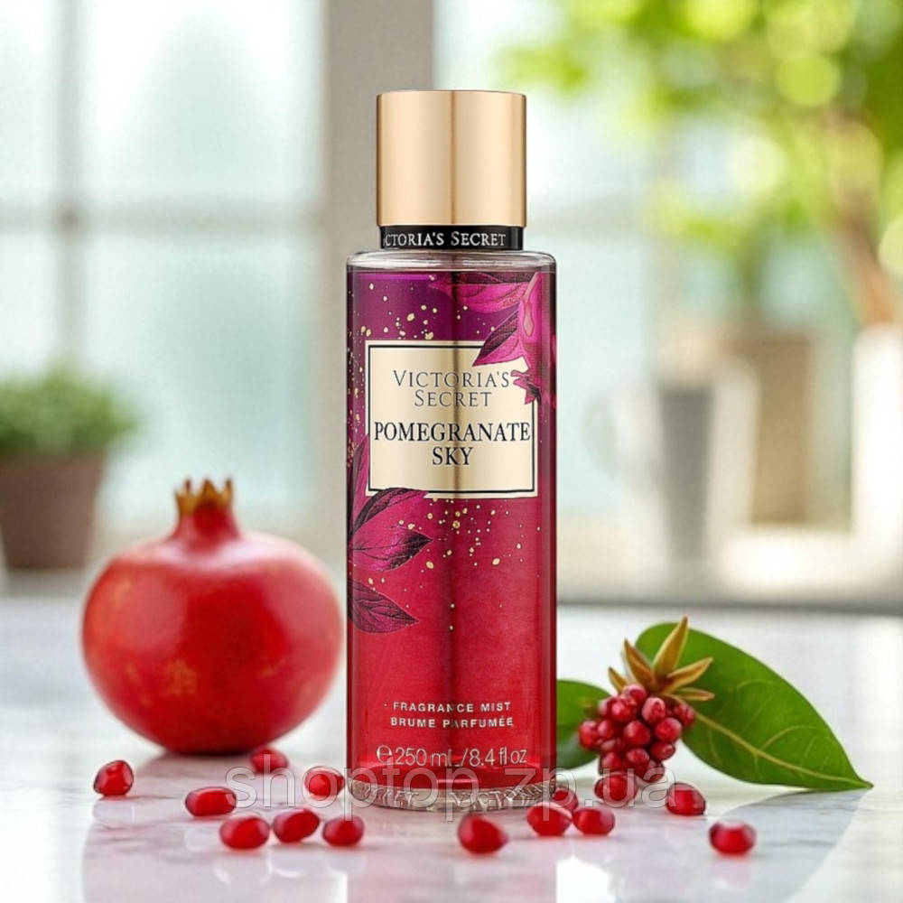 Парфумований міст для тіла Victoria's Secret Pomegranate Sky Fragrance Mist 250 мл, фото 1