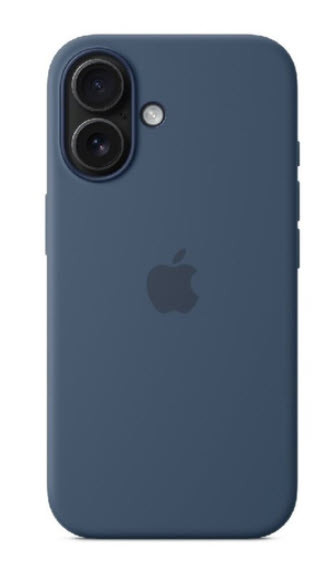 Чохол до Iphone 16 (темно-синій), фото 1