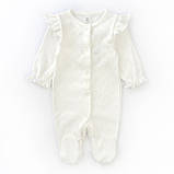 Комплект чоловічок з шапочкою для дівчинки Hearts, фото 2