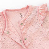 Комплект чоловічок з шапочкою для дівчинки Hearts, фото 3