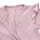 Комплект чоловічок з шапочкою для дівчинки Hearts, фото 3