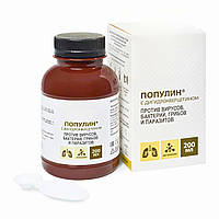 Популін з дигідрокверцетином 200 мл Арго, опісторхоз, імунітет, протипаразитарне, жовчогінне, алергія