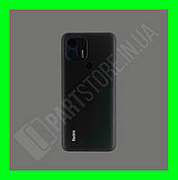 Крышка Xiaomi Redmi A1 Plus / A2 Plus Black со стеклом камеры
