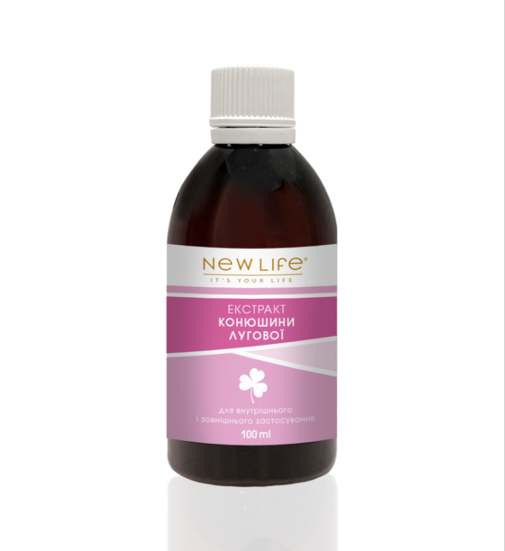 Конюшини луговї екстракт відхаркувальний 100 мл Нове життя
