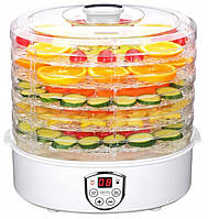 Сушарка сушка для фруктів овочів грибів трав 5 секцій Camry CR 6659