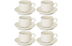Набір із 6 чашок із блюдцем Gerlach Flow (5901035510692)