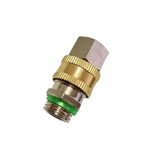 Перехідник адаптер М14x1.5 для мийок високого тиску, швидкознімання, латунь Без бренда