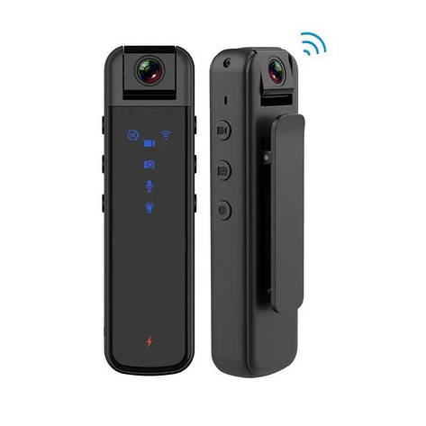 Міні Камера JOZUZE CS05 Wi-Fi /Full/HD/1080P з режимом нічного бачення і кутом огляду 180° Чорна, фото 1