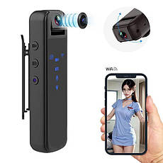 Міні Камера JOZUZE CS05 Wi-Fi /Full/HD/1080P з режимом нічного бачення і кутом огляду 180° Чорна, фото 2