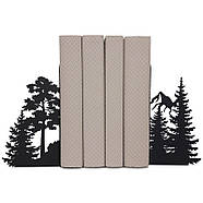 Металеві упори для книг Glozis Mountain (чорні), фото 2