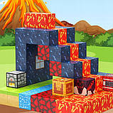 Магнітний конструктор Minecraft Maple Forest Adventure Майнкрафт Пригоди в кленовому лісі 300 деталей, фото 3