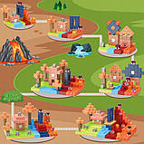 Магнітний конструктор Minecraft Maple Forest Adventure Майнкрафт Пригоди в кленовому лісі 300 деталей, фото 5