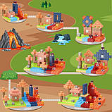 Магнітний конструктор Minecraft Maple Forest Adventure Майнкрафт Пригоди в кленовому лісі 300 деталей, фото 6