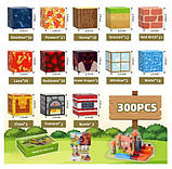 Магнітний конструктор Minecraft Maple Forest Adventure Майнкрафт Пригоди в кленовому лісі 300 деталей, фото 7