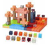 Магнітний конструктор Minecraft Maple Forest Adventure Майнкрафт Пригоди в кленовому лісі 300 деталей, фото 8