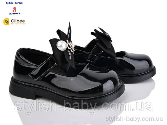 Дитяче взуття гуртом в Одесі. Дитячі туфлі 2025 бренда Clibee — Doremi для дівчаток (рр. з 26 по 30), фото 1