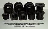 Втулка стабілізатора заднього поліуретан SPRINTER 906 ID=27 mm OEM:9043260881, фото 2