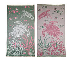 Пляжний пештемаль із мусліну бавовняний 100x180 легкий м'який Favorite Туреччина