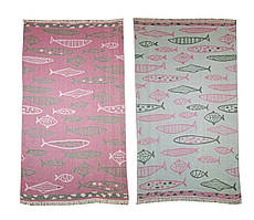 Пляжний пештемаль із мусліну бавовняний 100x180 легкий м'який Favorite Туреччина