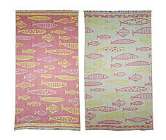 Пляжний пештемаль із мусліну бавовняний 100x180 легкий м'який Favorite Туреччина