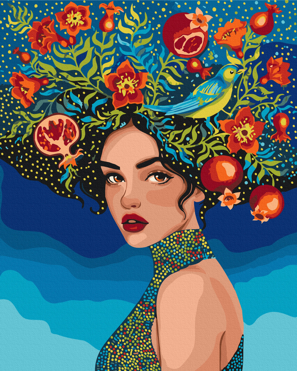 Картина за номерами Хранителька літа © Каріна Зиміна, фото 1