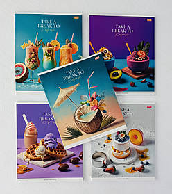 Зошит 48 аркушів клітина Take a break to (3281(48к)) Star