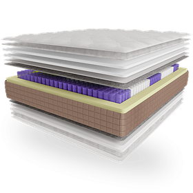 Матрац ортопедичний ( навантаження 150кг) lotos Asana)