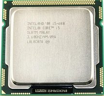 Процесор s1156 Intel Core i5-680 3.6-3.86GHz 2/4 4MB DDR3 1066-1333 HD Graphics 73W бу #