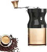 Кавомолка для кавових зерен ручна, LY-956/ Мініподрібнювач/Рожевий кавомолка/ Портативна кавомолка