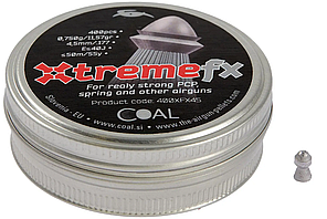 Кулі Coal Xtreme FX 4.5мм, 0.75г, 400шт