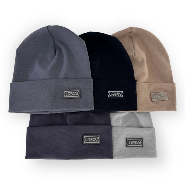 Шапка трикотажная для мальчика с отворотом детская Шапка трикотажная для мальчика с отворотом детская