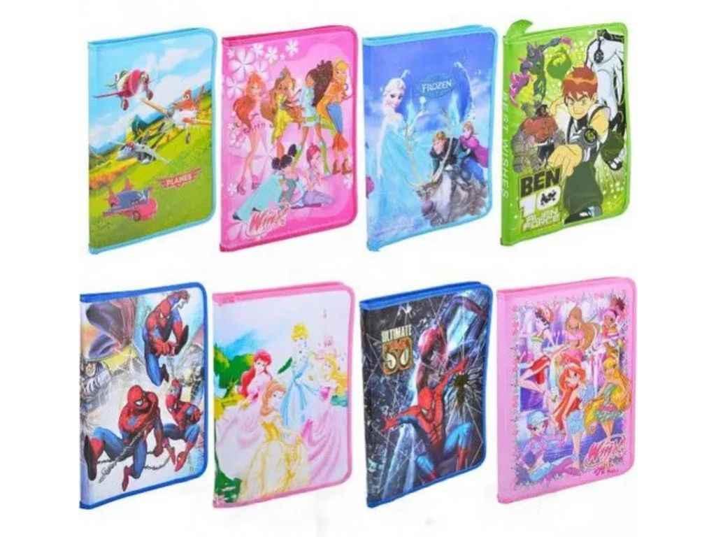 Папка на блискавці А4 ПВХ 22*32см 805 ТМ PRC BP, фото 1