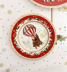 Тарілка десертна порцелянова 19 см Easy Life Christmas Memories R0944#CHME