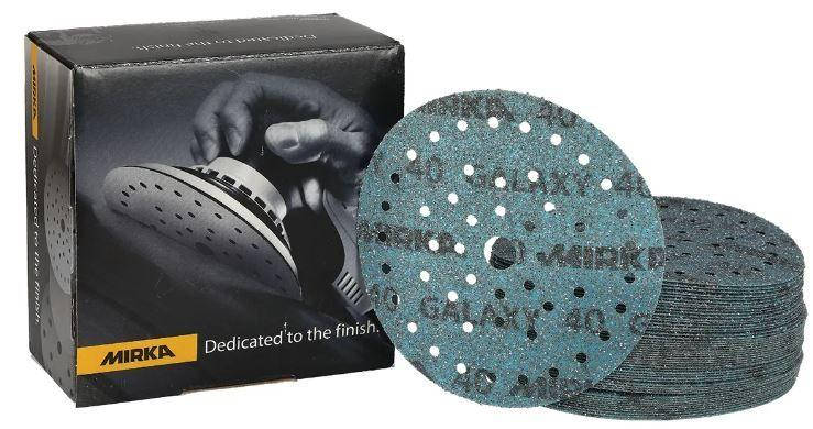 Шліфувальний круг MIRKA GALAXY 150 мм, Р180 multifit, фото 1