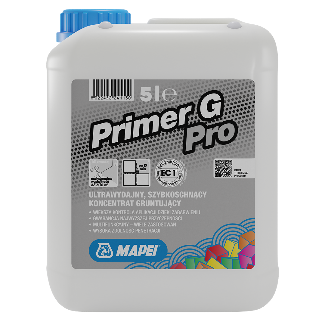 Грунт-концентрат MAPEI Primer G PRO (концентрат 1:3), 20 л