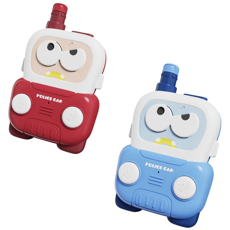 Дитяча навчальна рація ME-214 Police Car Cute Intercom (2pcs) Blue / Red, фото 1