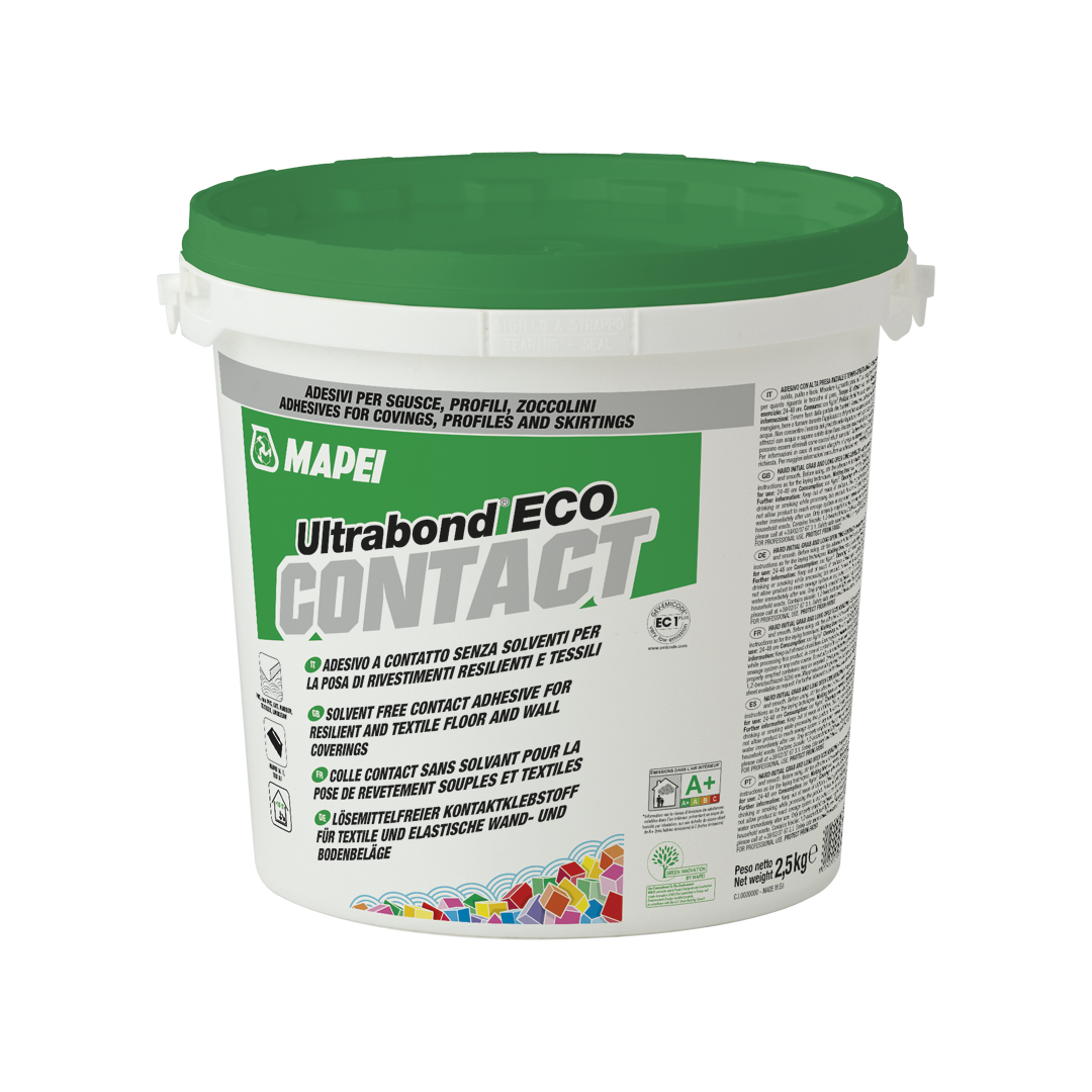 Клей MAPEI Ultrabond Eco Contact для лінолеуму та настінних покриттів, 5 кг