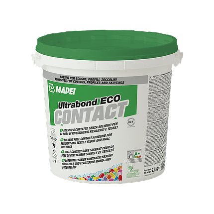 Клей MAPEI Ultrabond Eco Contact для лінолеуму та настінних покриттів, 5 кг, фото 1