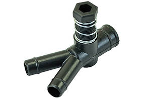 Дозатор газу 12*12*16 пластик, 1 регулювання (з пружиною під шестигранник)