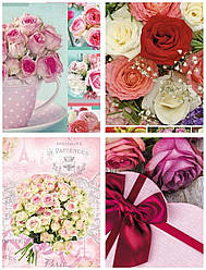 Подарунковий паперовий пакет ЧАШКА 16*16*8 см Фіолет