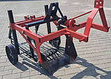 Картоплекопалка грохотна посилена 68 кг. Захоплення 0,45м. для мінітрактора на 3х точку., фото 3