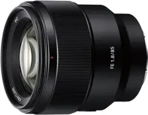 Sony 85 mm f/1.8 mounting typu E